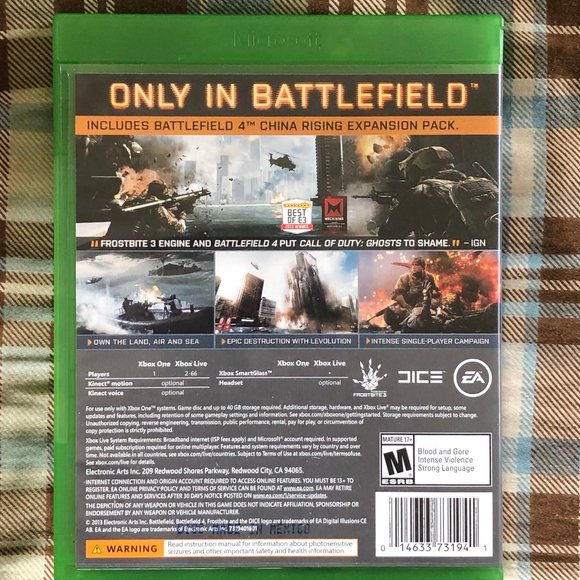 SOLD! // EA Battlefield 4 for XBOX ONE - Picture 2 of 2